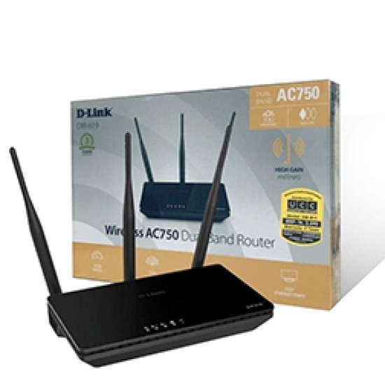 Wireless AC750 Dual Band Router DIR-819